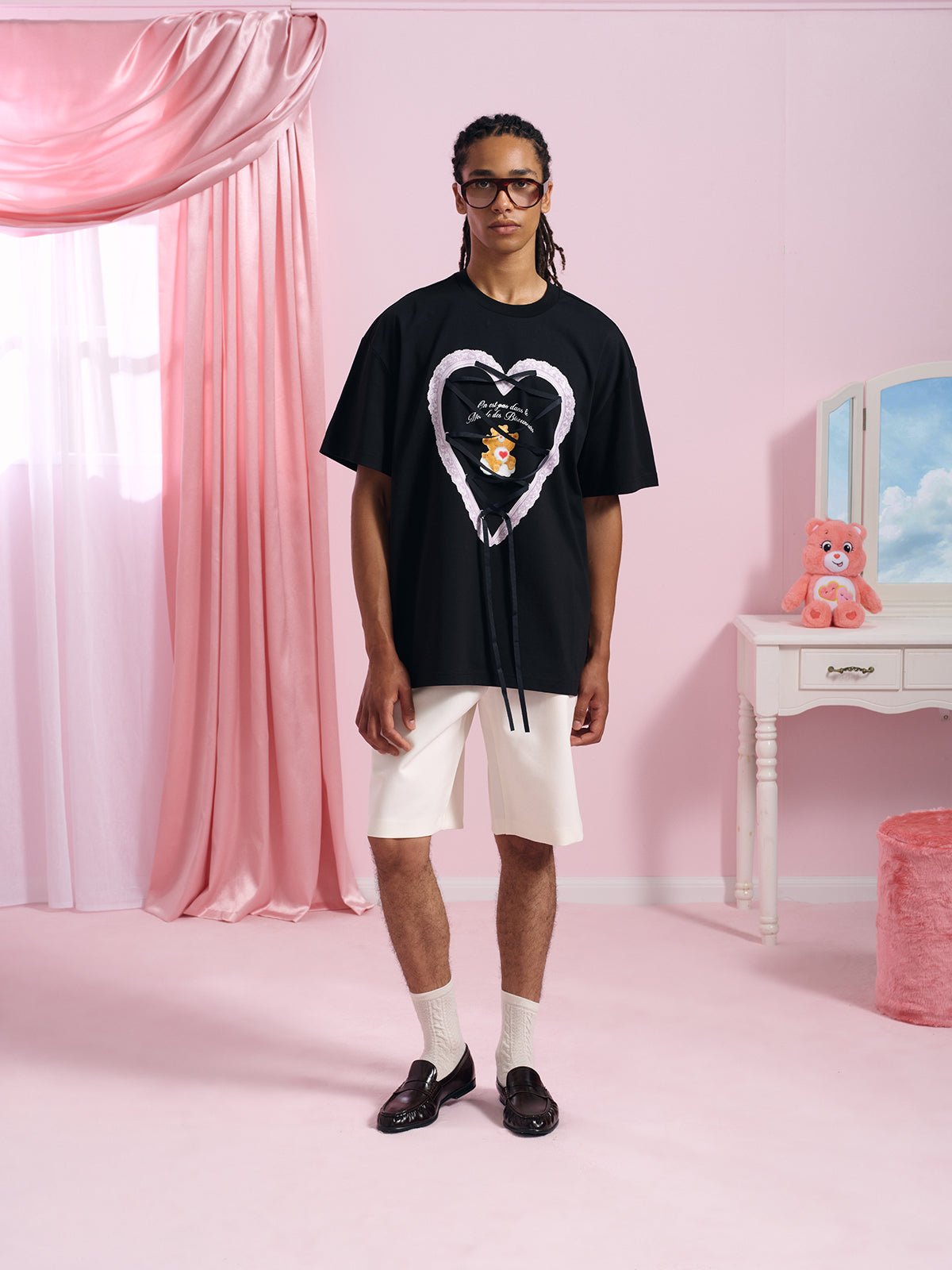 Flotte x Bisounours Care Bears T-shirt Candie 100% Coton 