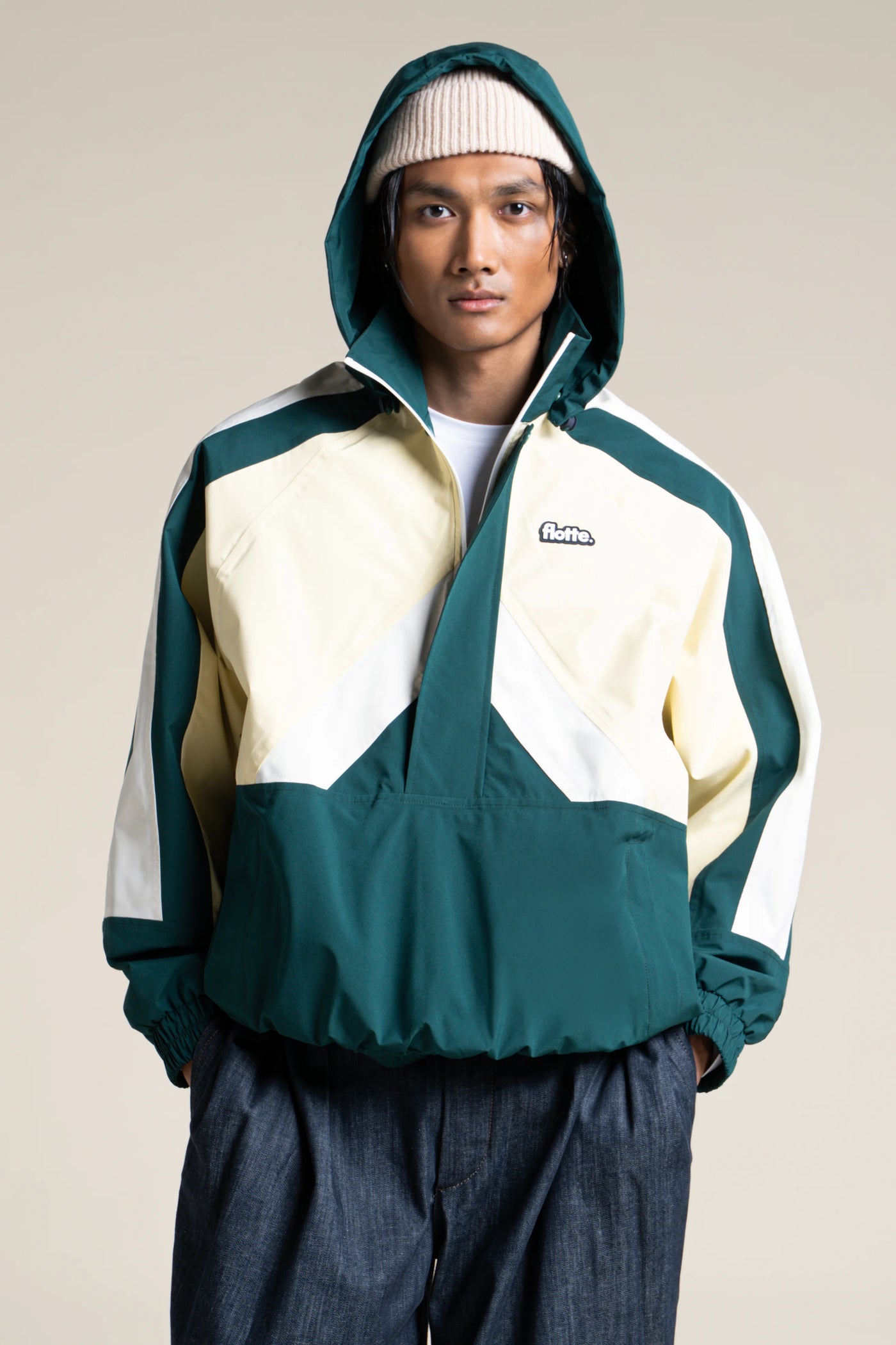 Abbesses - Veste sport tricolore - Flotte 