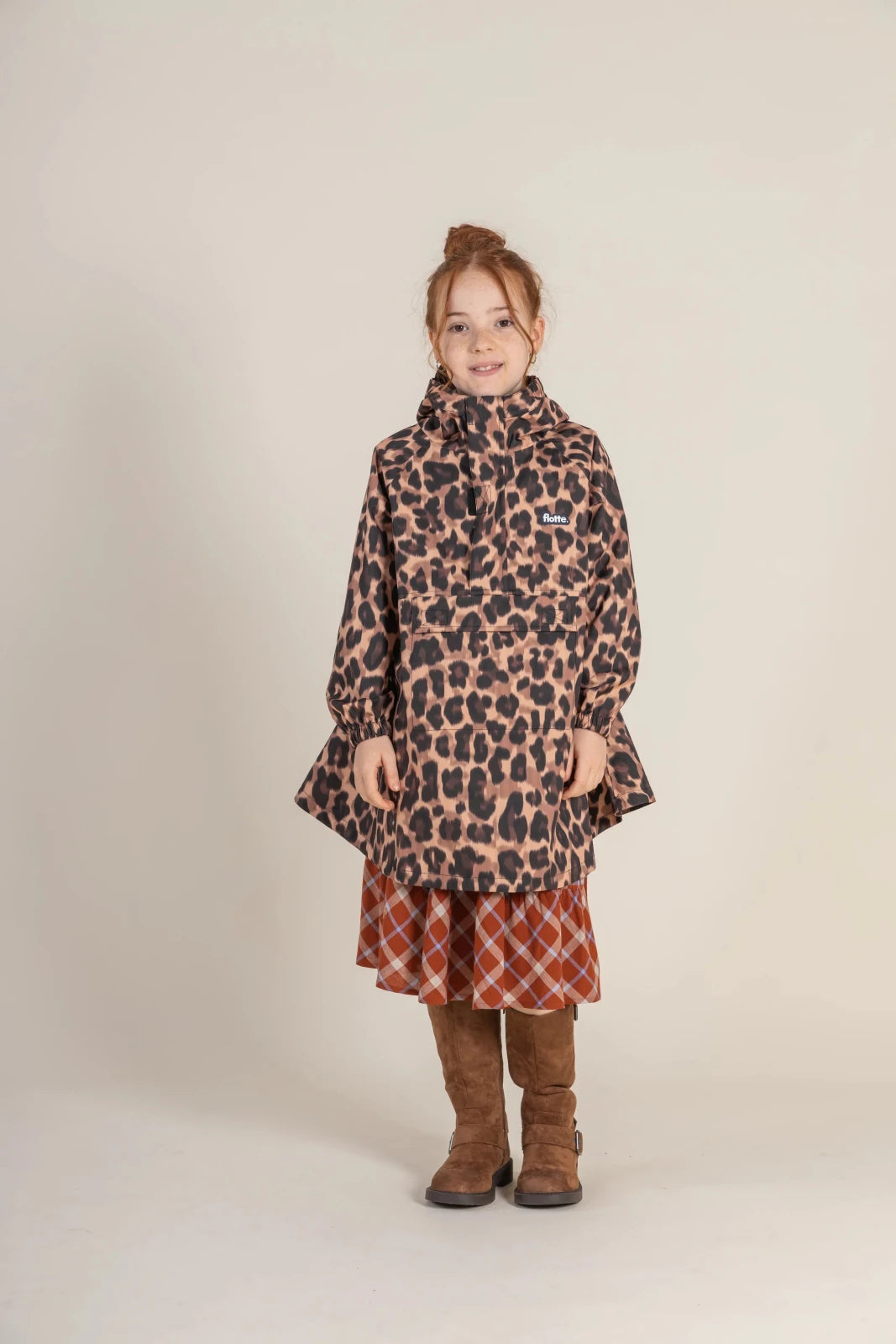 Gabrielito - Cape imperméable - Flotte couleur new leopard 