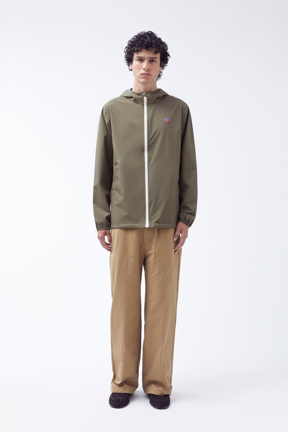 Passy - Imperméable Coupe-vent Court - Flotte #couleur_kaki