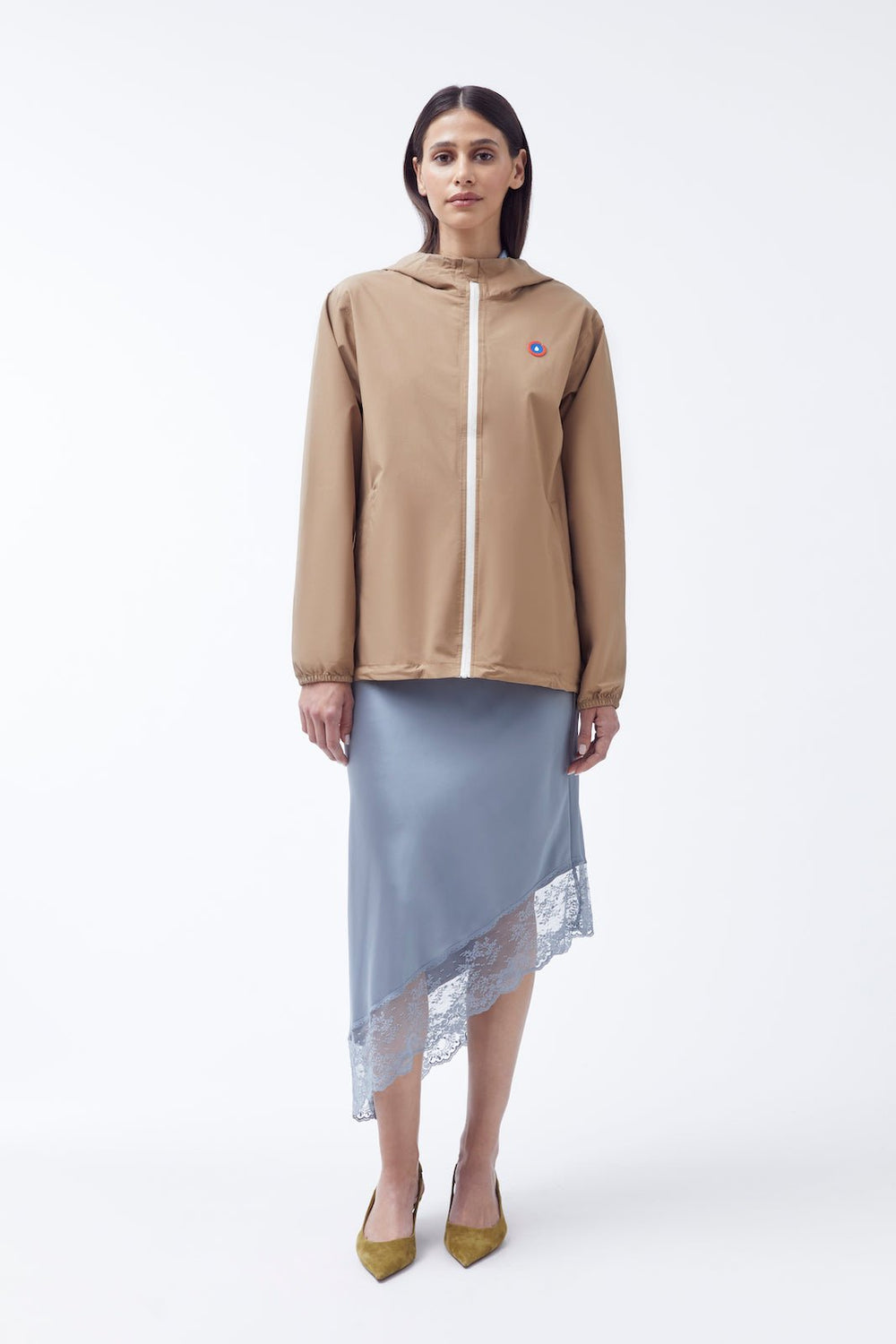 Passy - Imperméable Coupe-vent Court - Flotte #couleur_sahara