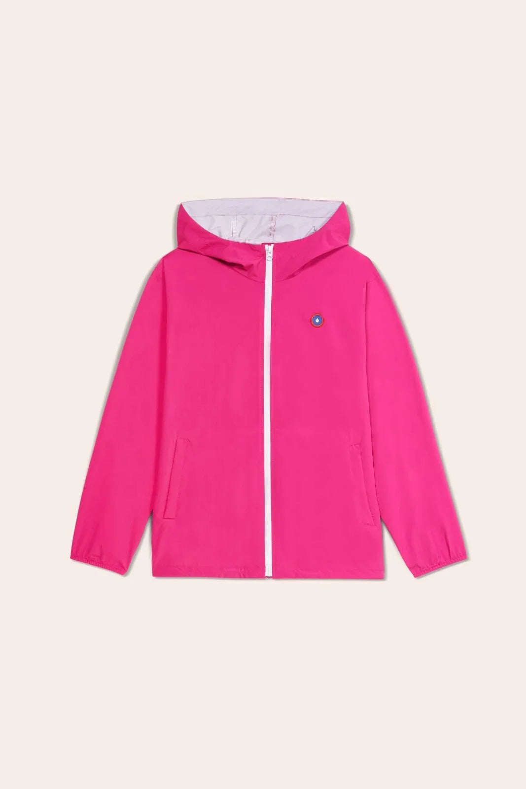 Passy - Imperméable Coupe-vent Court - Flotte #couleur_fuschia
