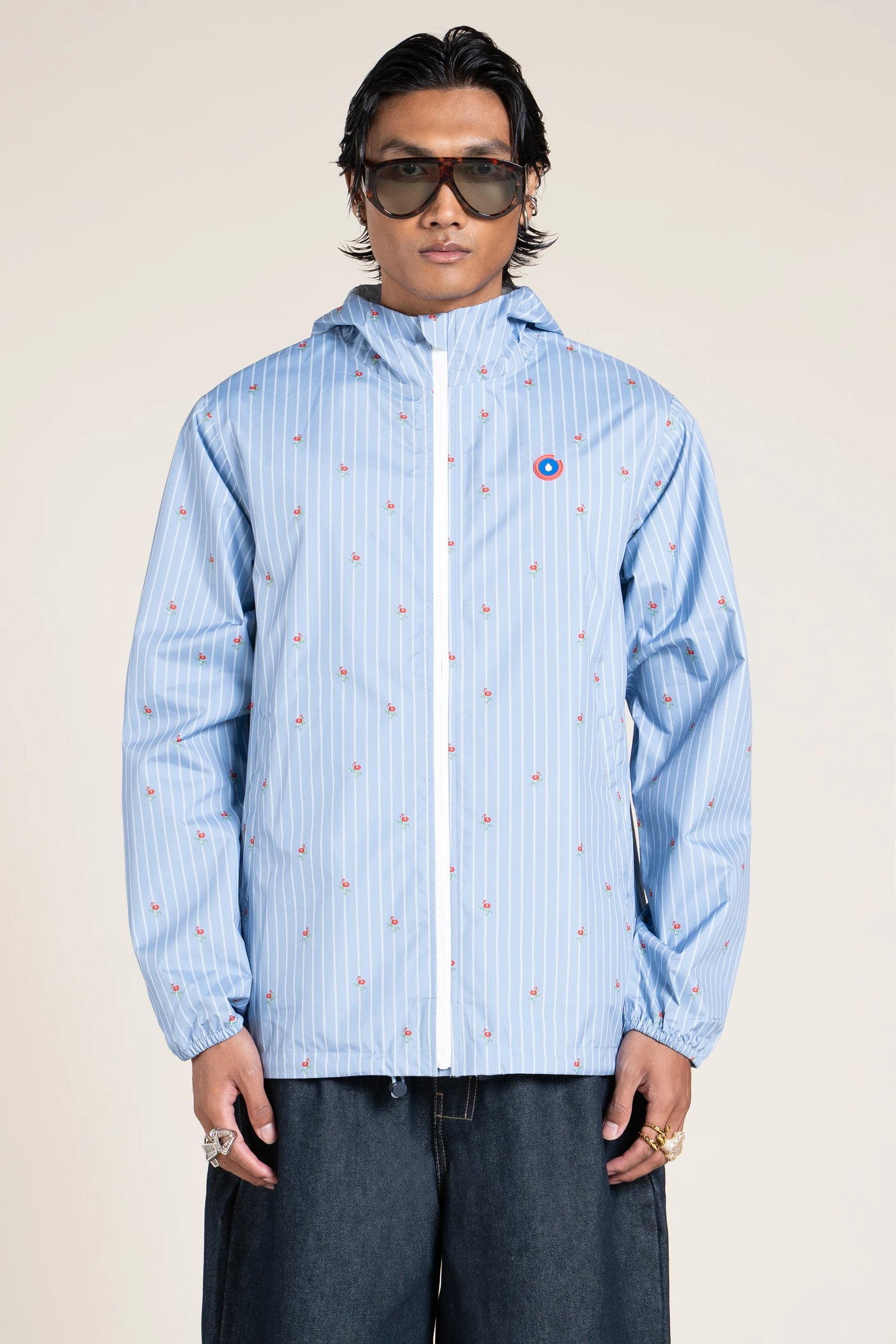 Passy - Imperméable Coupe-vent Court - Flotte couleur 