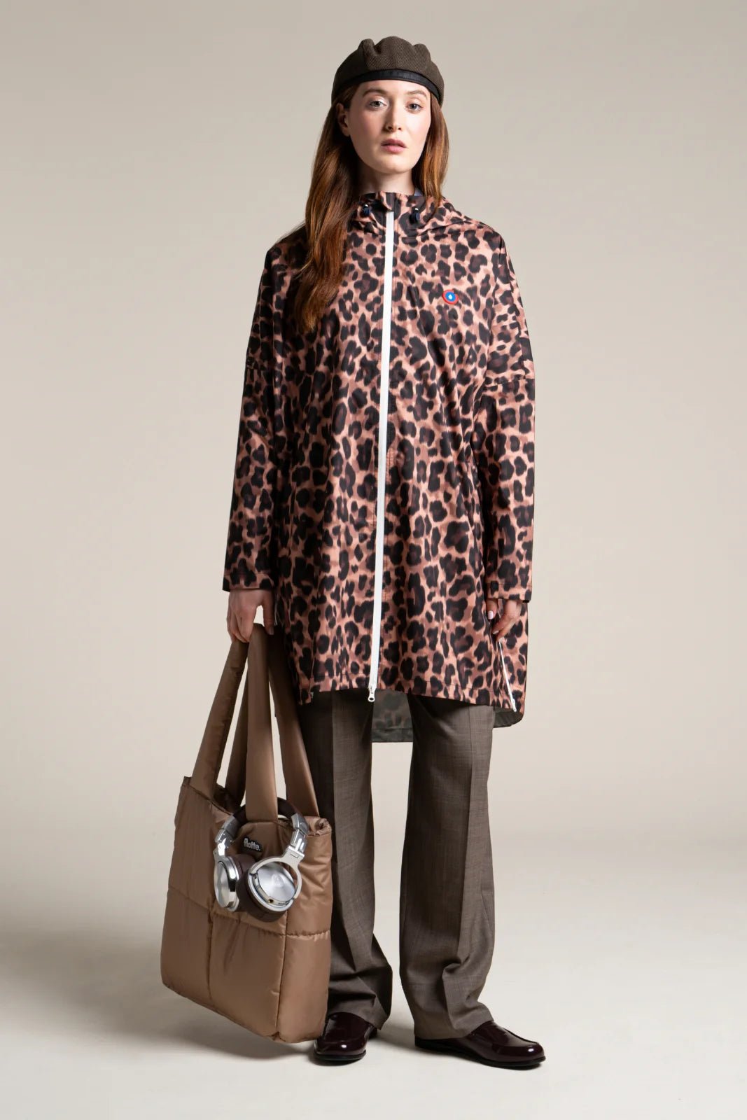 sac le cabas en polyester recyclé sahara#couleur_sahara